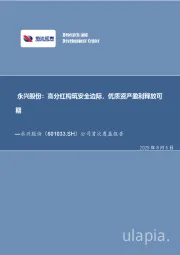 公司首次覆盖报告:永兴股份:高分红构筑安全边际,优质资产盈利释放可期
