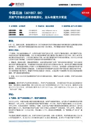 天然气市场化改革持续深化，龙头有望充分受益