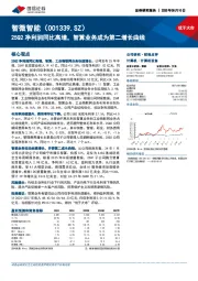 25Q2净利润同比高增，智算业务成为第二增长曲线
