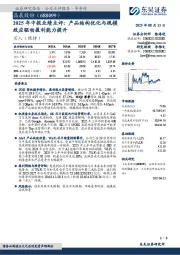 2025年中报业绩点评:产品结构优化与规模效应驱动盈利能力提升