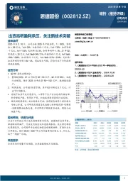 出货高增盈利承压,关注新技术突破
