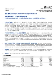 业绩保持增长，龙头盈利韧性较强