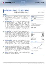 诺诚健华2025年中报业绩点评：血液瘤领域持续扩展，自免管线逐步兑现