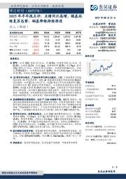 2025年半年报点评：业绩同比高增，镍基延续复苏态势、铜基降银持续推进