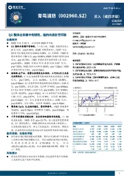 Q2整体业务稳中有韧性，结构向高价值倾斜