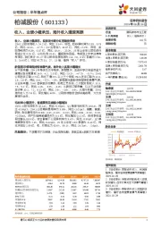 收入、业绩小幅承压，海外收入增速亮眼