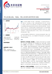 卡位战略金属，钨钼、稀土和锂电材料同步发展