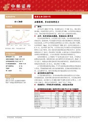业绩高增，多业务协同发力