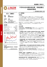 鼎龙股份2025H1点评：半导体业务延续积极态势，高端晶圆光刻胶顺利推进