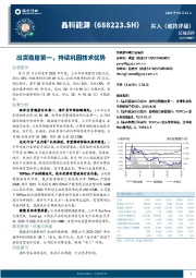 出货稳居第一，持续巩固技术优势