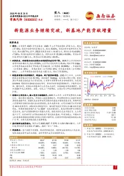 2025半年报点评:新能源业务继续突破,新基地产能贡献增量