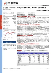 公司信息更新报告：2025Q2业绩表现稳健，盈利能力有望持续提升