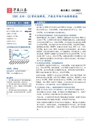 25H1点评:Q2营收创新高,产能及市场开拓持续推进