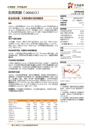 现金流改善,外延拓展步伐持续推进