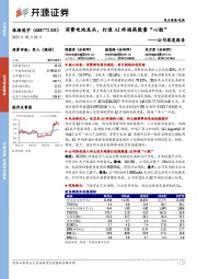 公司深度报告:消费电池龙头,打造AI终端高能量“心脏”