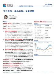 宏达股份：渡尽劫波，凤凰涅槃