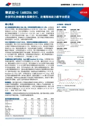 存货环比持续增长保障交付,定增落地助力新平台研发