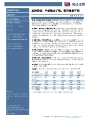 五洲特纸:产能稳步扩张,盈利修复可期