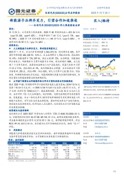 2025年三季度报告点评:新能源子品牌齐发力,引望合作加速推进