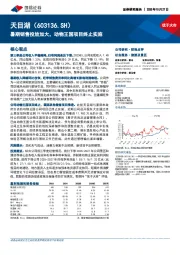 暑期销售投放加大,动物王国项目终止实施
