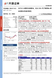 公司信息更新报告:2025Q3业绩受关税影响,关注2026年产能落地+新品放量后的盈利修复
