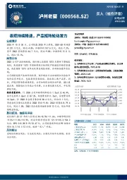 表观持续降速，产品矩阵轮动发力