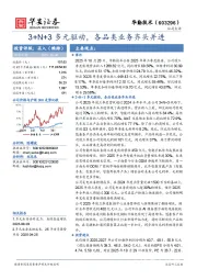 3+N+3多元驱动，各品类业务齐头并进