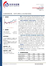 业绩持续高增，苏伊士磷化工项目稳步推进