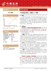 产品渠道双驱动，业绩更上一层楼