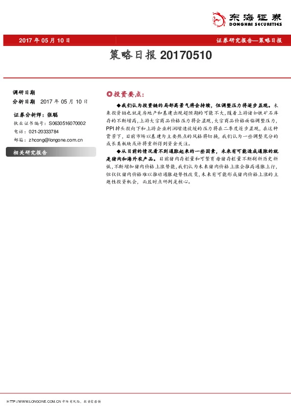 策略日报
