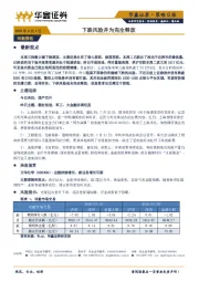 策略日报：下跌风险并为完全释放