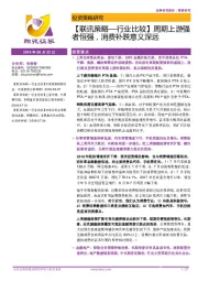 【联讯策略-行业比较】周期上游强者恒强，消费补跌意义深远