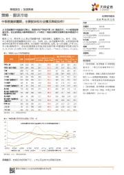 策略·图说市场：中报密集披露期：主要板块和行业情况表现如何？