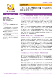 【每日复盘】市场弱势格局未能彻底扭转