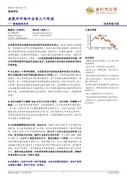 策略框架思考：政策对市场冲击有三个阶段