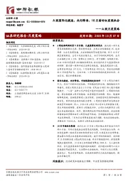 A股月度策略：A股国际化提速，央行降准，10月看好权重股机会