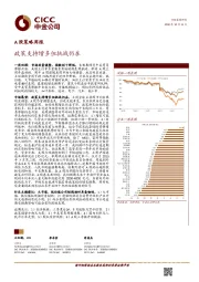 A股策略周报：政策支持增多但挑战仍在