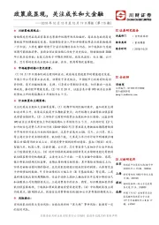 策略周报：政策底显现，关注成长和大金融