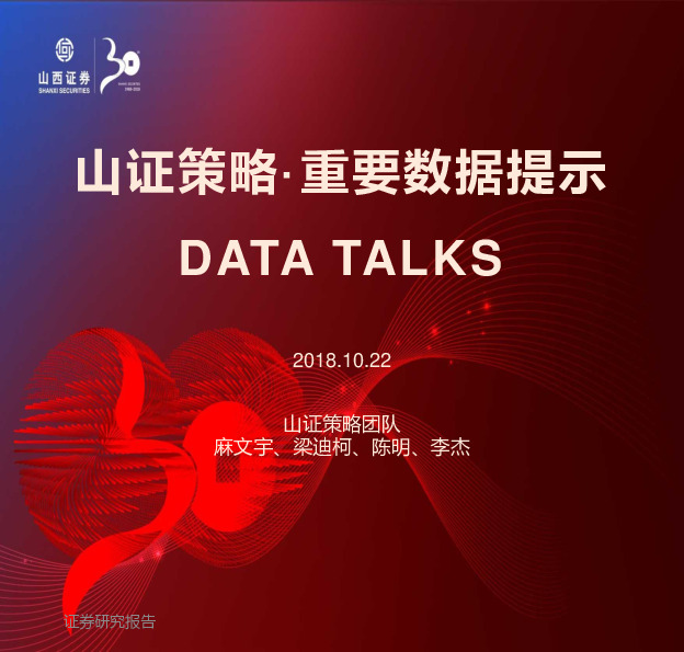 策略· 重要数据提示