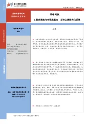 策略周报：A股政策底与市场底重合 后市上演结构化反弹