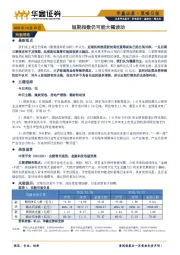 策略日报：短期指数仍可能大幅波