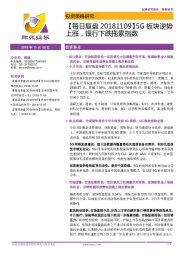 【每日复盘】5G板块逆势上涨，银行下跌拖累指数