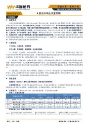 策略日报：A股还未到全面复苏期