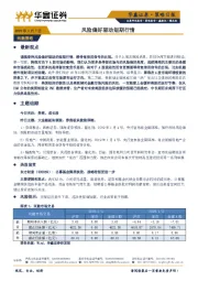 策略日报：风险偏好驱动短期行情