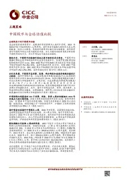 主题策略：中国股市与全球估值比较