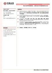 宏观策略专题报告：地方发债有望提前，政府加杠杆是最确定主线