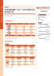 收盘综述：市场窄幅调整，中央一号文件激发农业概念股上涨