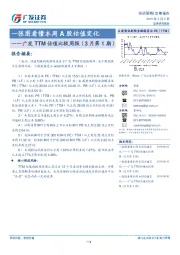 广发TTM估值比较周报：一张图看懂本周A股估值变化