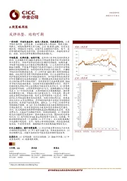 A股策略周报：反弹休整，结构可期