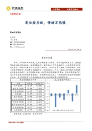 A股策略日报：高位股杀跌，情绪不恐慌